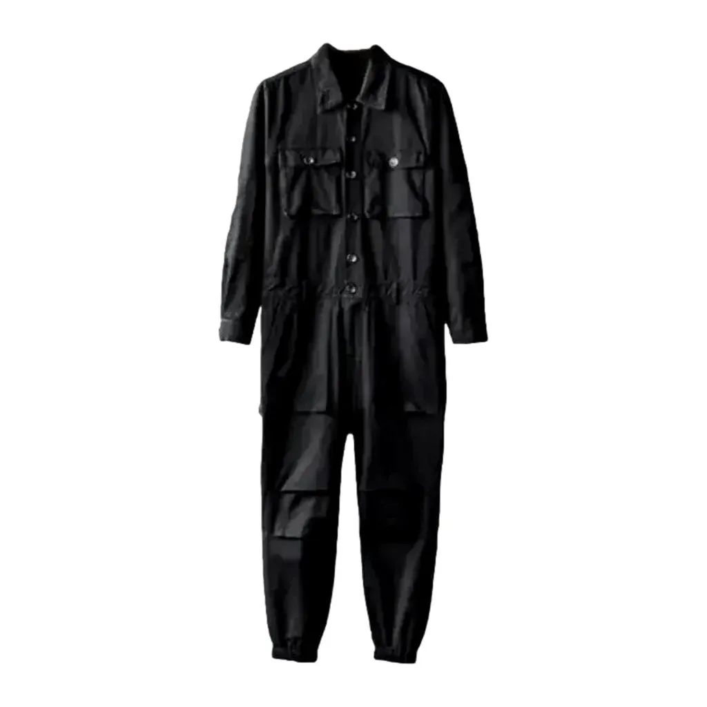 Y2k denim men's jumpsuit overall